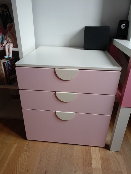Komoda dziecięca Ikea Smastad 3 szuflady