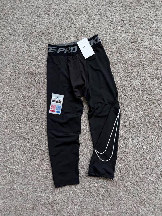 Тайтсы 3/4 Nike Pro (мужские лосины для спорта)