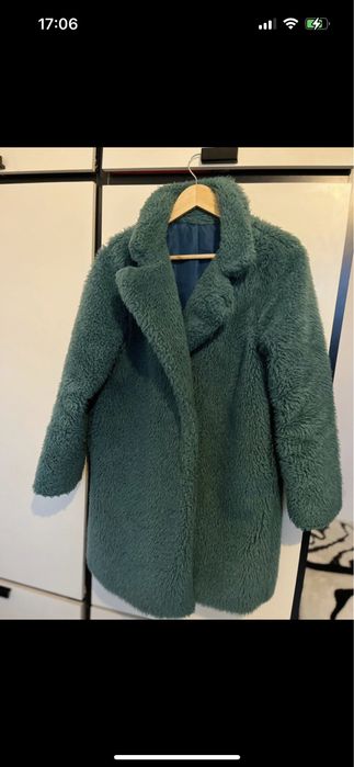 Teddy płaszcz sztuczne futro