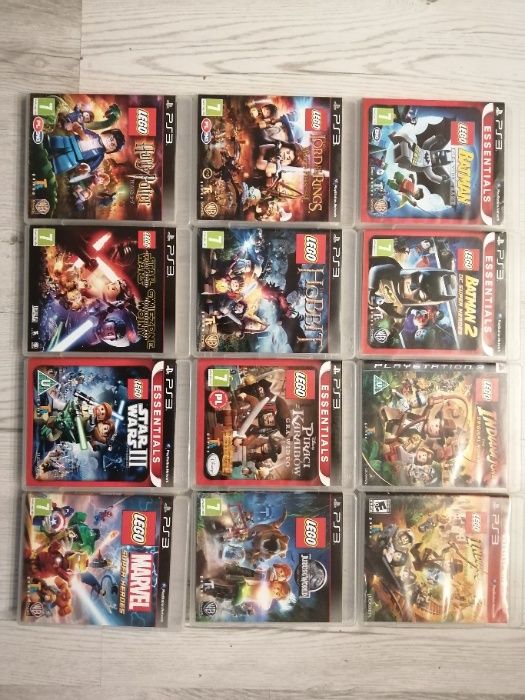 PS3 Gry dla dzieci lego, marvel, rayman różne tytuły