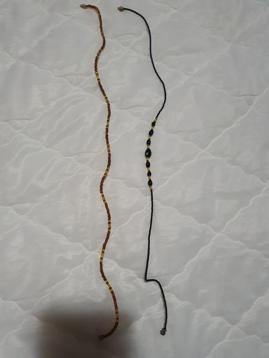 Bonito conjunto de fios artesanais