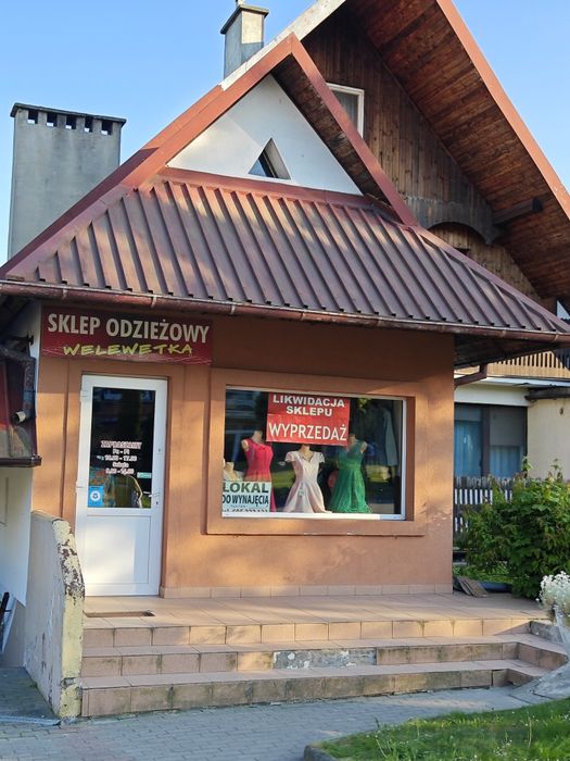 Lokal handlowy do wynajęcia Kościerzyna deptak przy parkingu 25 M2