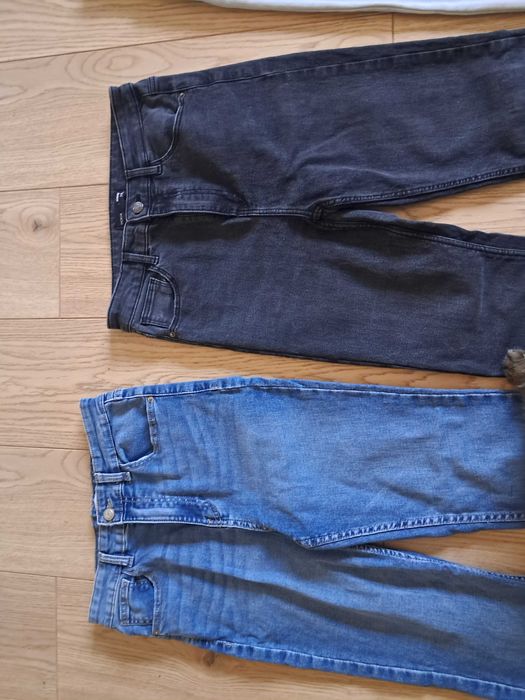 Jeansy zestaw 36 stan bardzo dobry dzwony sinsay