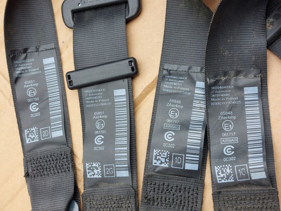 citroen c5 aircross konola deska airbag poduszka pasy oryginał 21r