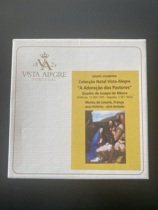 Prato de Natal Vista Alegre - Edição Limitada