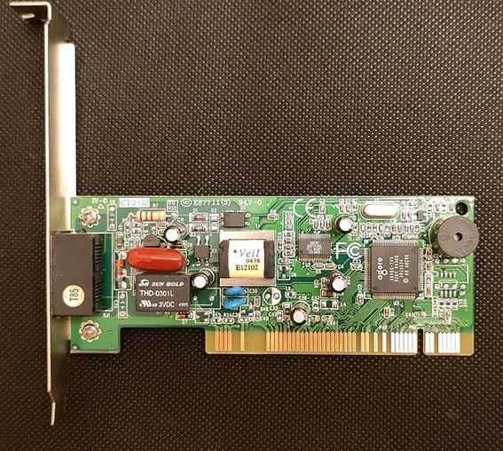 Внутренний аналоговый модем