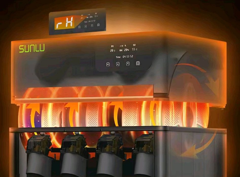 Сушка філаменту пластика sunlu ams heater  для bambu lab ams  p1s comb