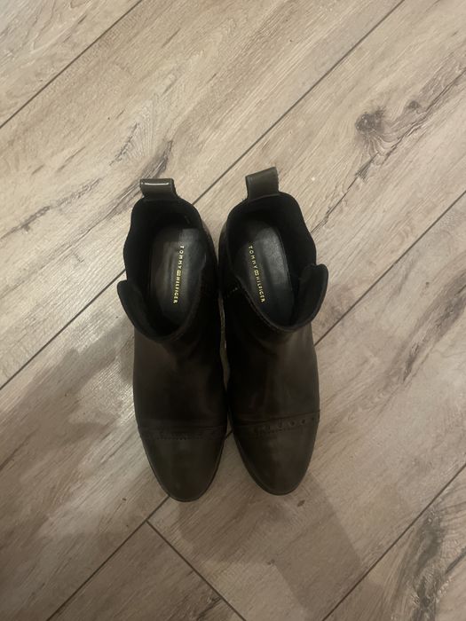 Skórzane buty damskie