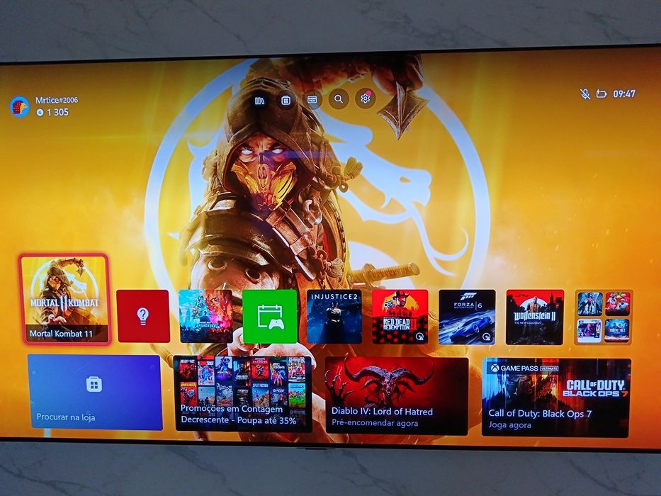 Xbox one X de 1 Terabyte