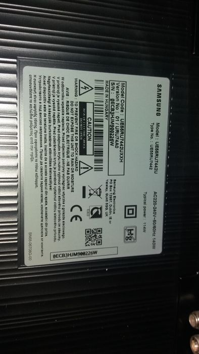 Продам телевізор Samsung UE55RU7442