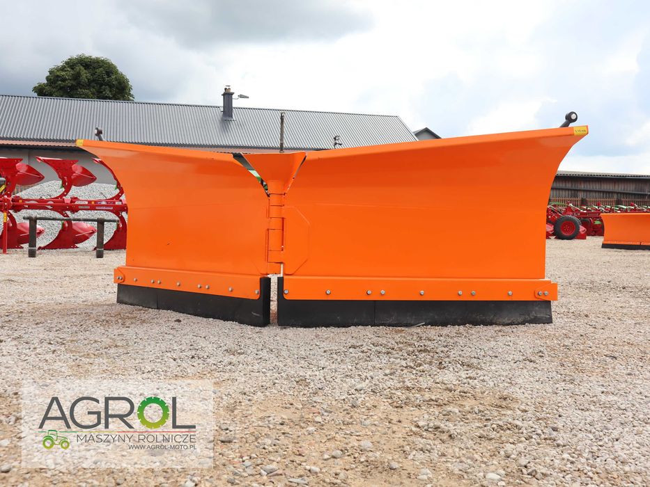 Pług do śniegu śnieżny strzałka 3,15 PSSHV-01 składany Inter-Tech