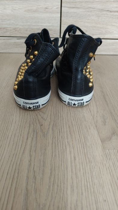Trampki Converse r. 39,5 / 25 cm All Star ćwieki skóra