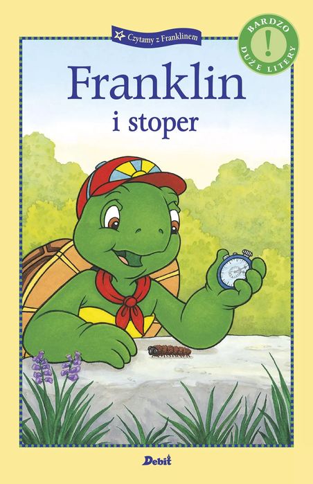 Czytamy z Franklinem. Franklin i stoper. Wydawnictwo Debit. Nowy Produkt