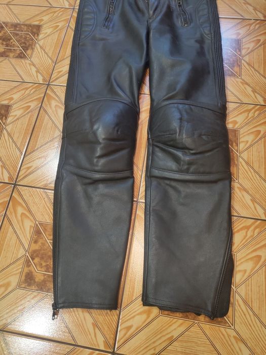 Мотоштаны кожаные размер М
