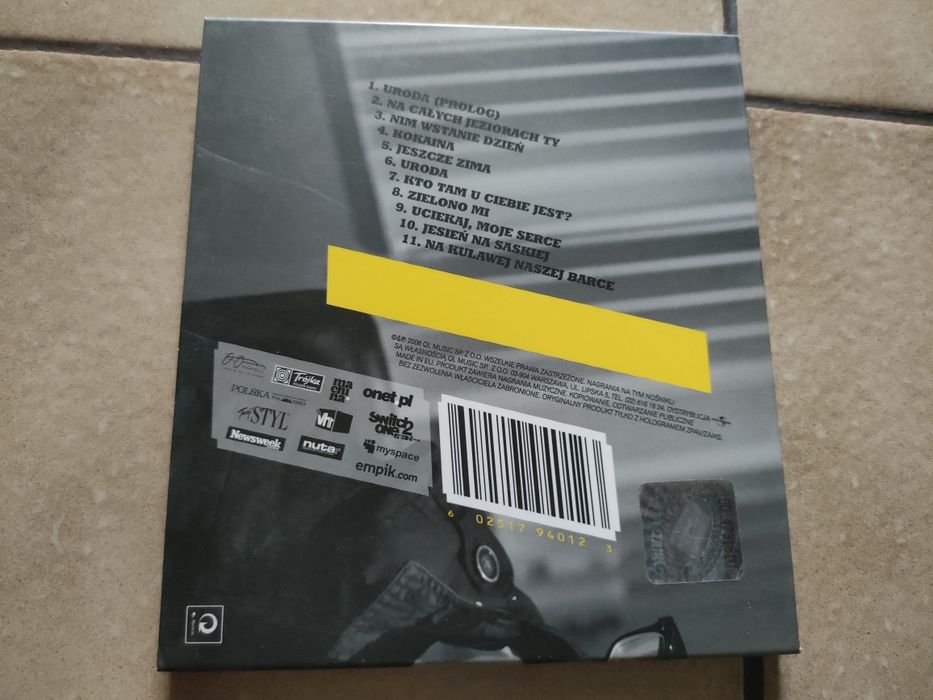 Nosowska Osiecka płyta CD