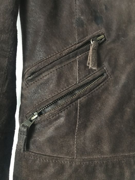 Casaco Quebramar em pele