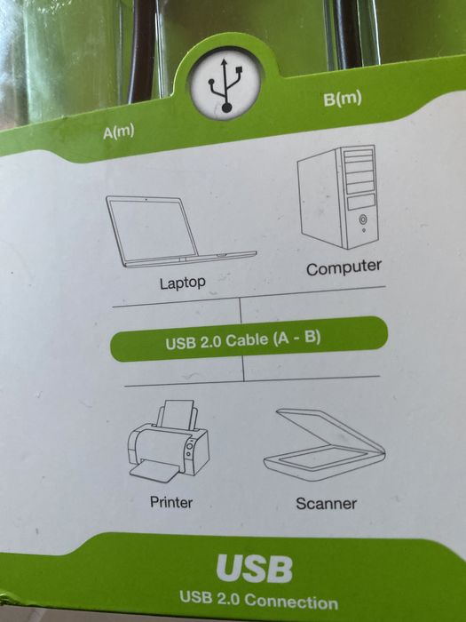 Cable for printer and/or scanner64585095698049122