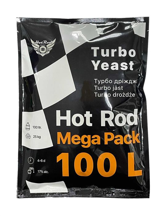 Турбо дріжджі для самогоноваріння – Первак та Hot Rod