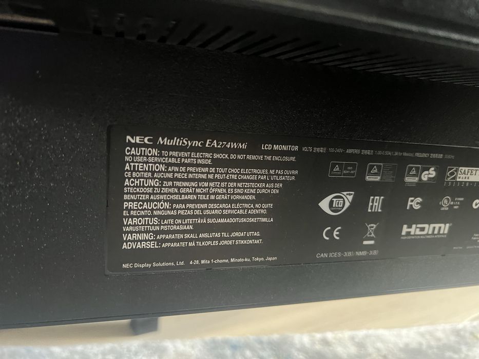 Monitor nec multisync