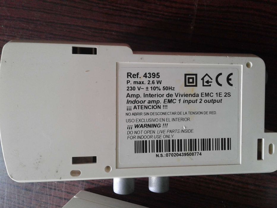 Amplificador de sinal de TV Televés, como NOVO!