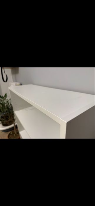 Regal Billy bialy niski ikea