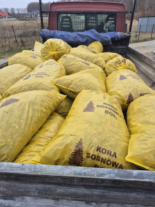 Kora Sosnowa Zrębki Iglaste