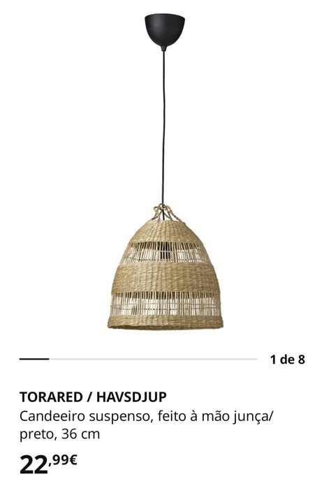 Candeeiro suspenso ikea