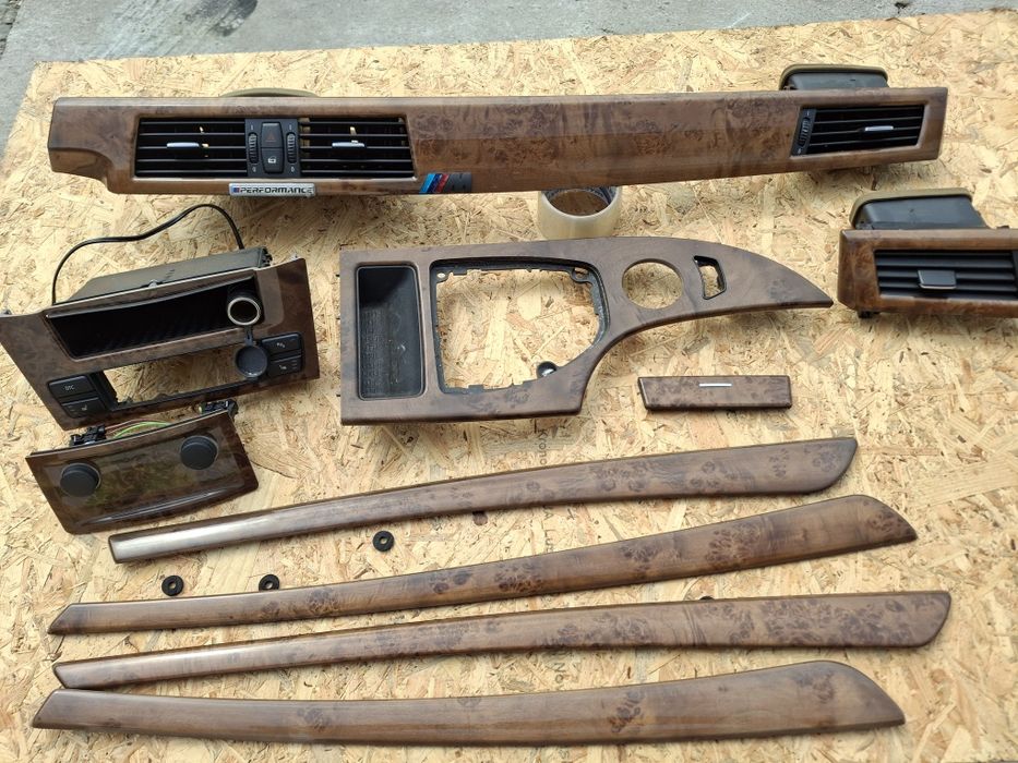 Dekory Komplet Drewno BMW E60 E61 LIFT EUROPA