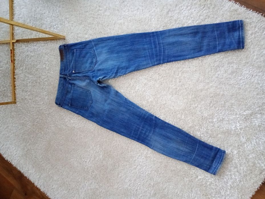 Jeansy rurki skinny H&M