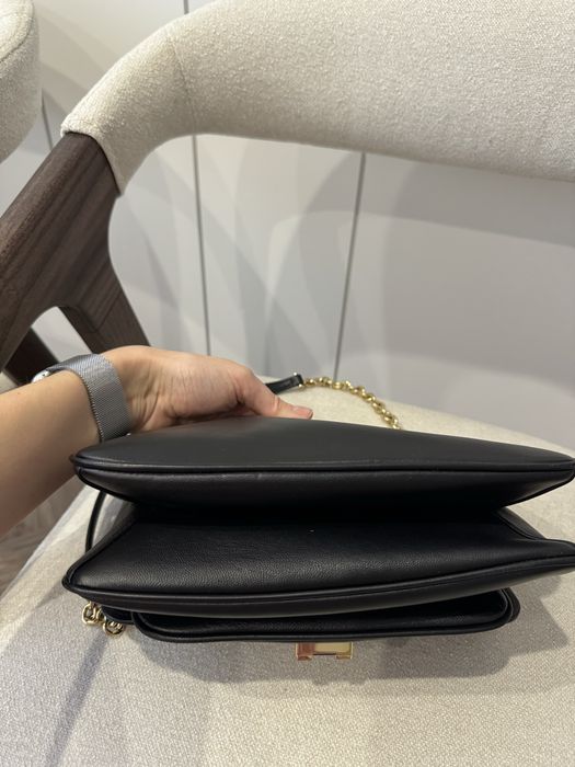 Чорна шкіряна сумка Furla оригінал — zdjęcie 4