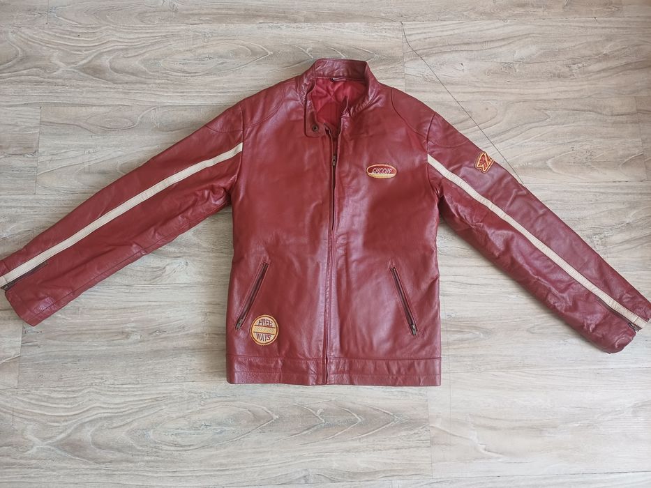 Skórzana kurtka meska