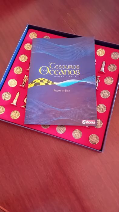 Xadrez e Damas tesouros dos Oceanos