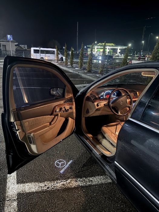 Mercedes w220 s500 на пружинах