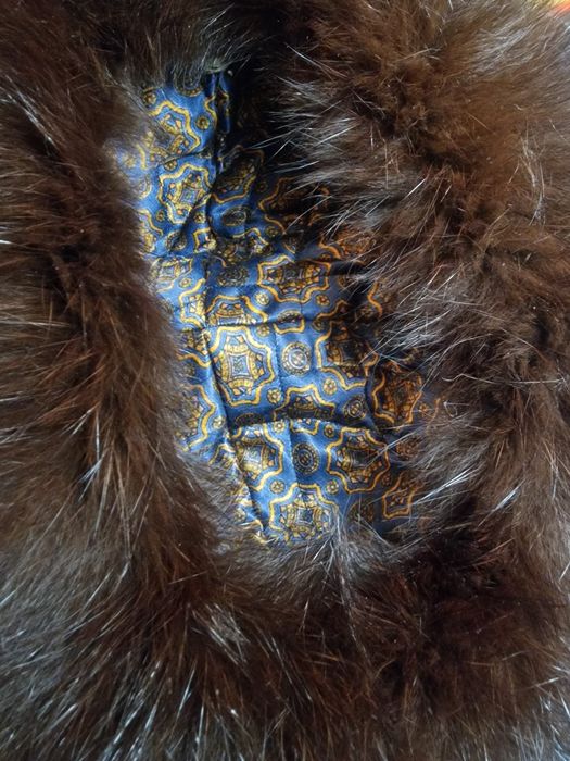 Przepiekna  czapka z lisa brazowa 50 zm.