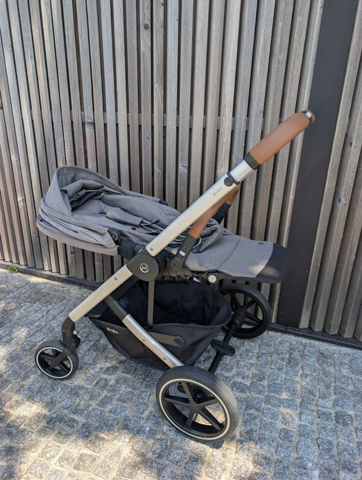 Carrinho Bebé Cybex Balios S Lux Gold — Soho Grey