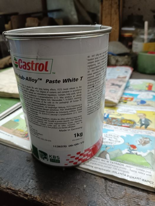 Smar pasta castrol molub-alloy WHITE T