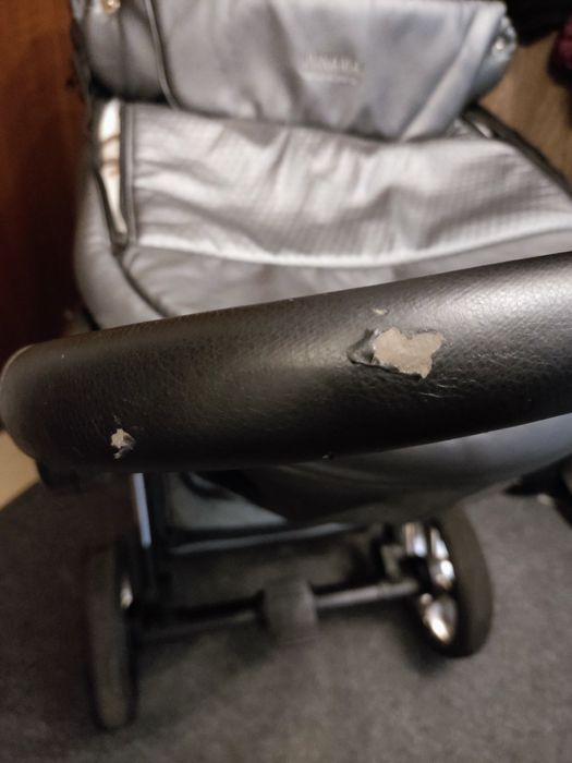 Wózek Junama Diamond Fluo szary 2w1