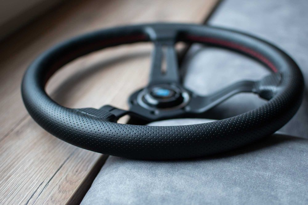 oryginalna skórzana kierownica Nardi Torino DEEP CORN 330mm !! Japonia