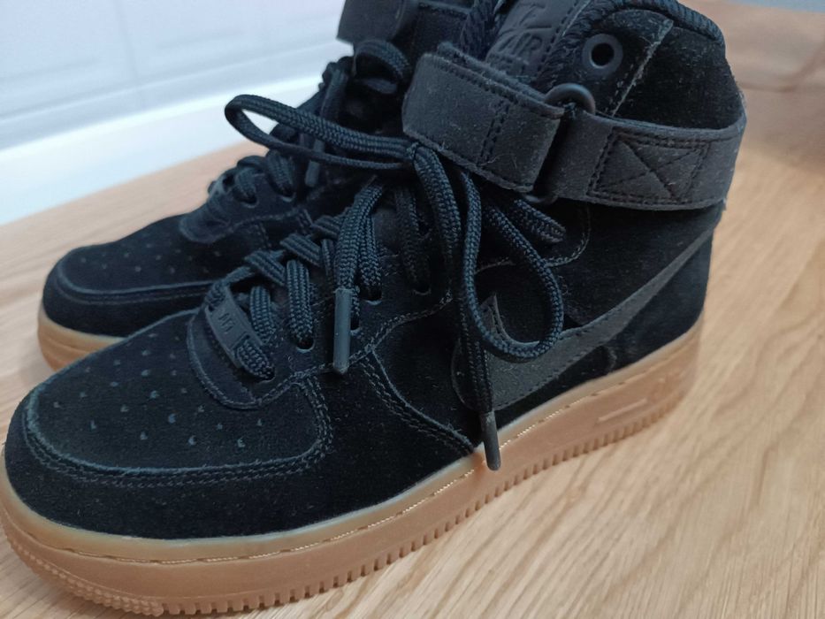Nike Air Force 1 High SE black gum tamanho 36.5