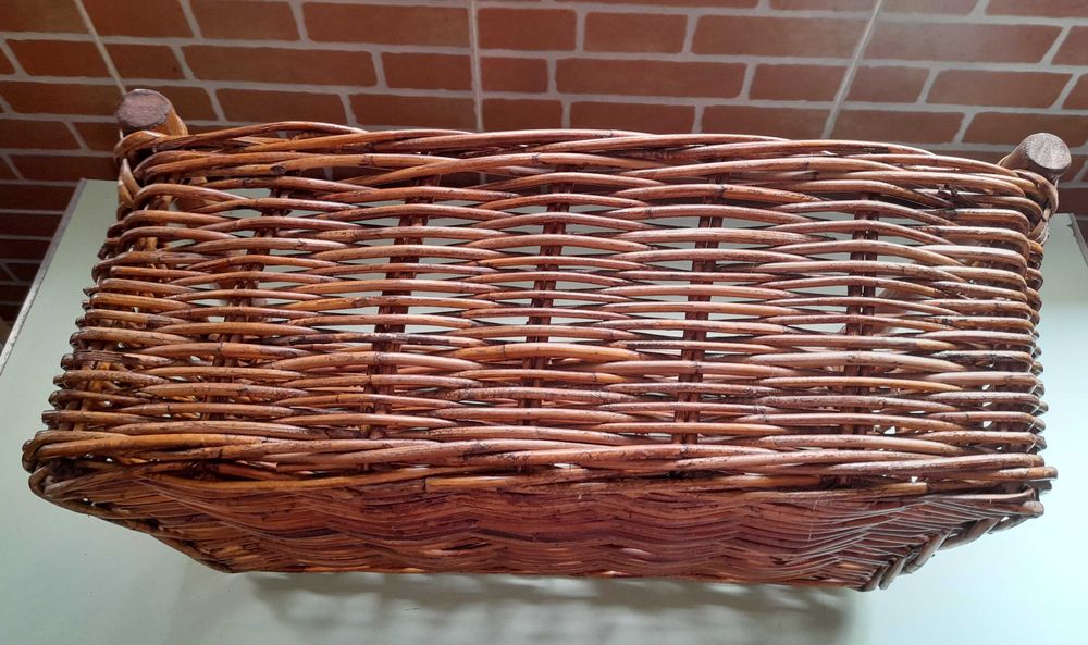 Cesto de verga artesanato 50X30X20 CM