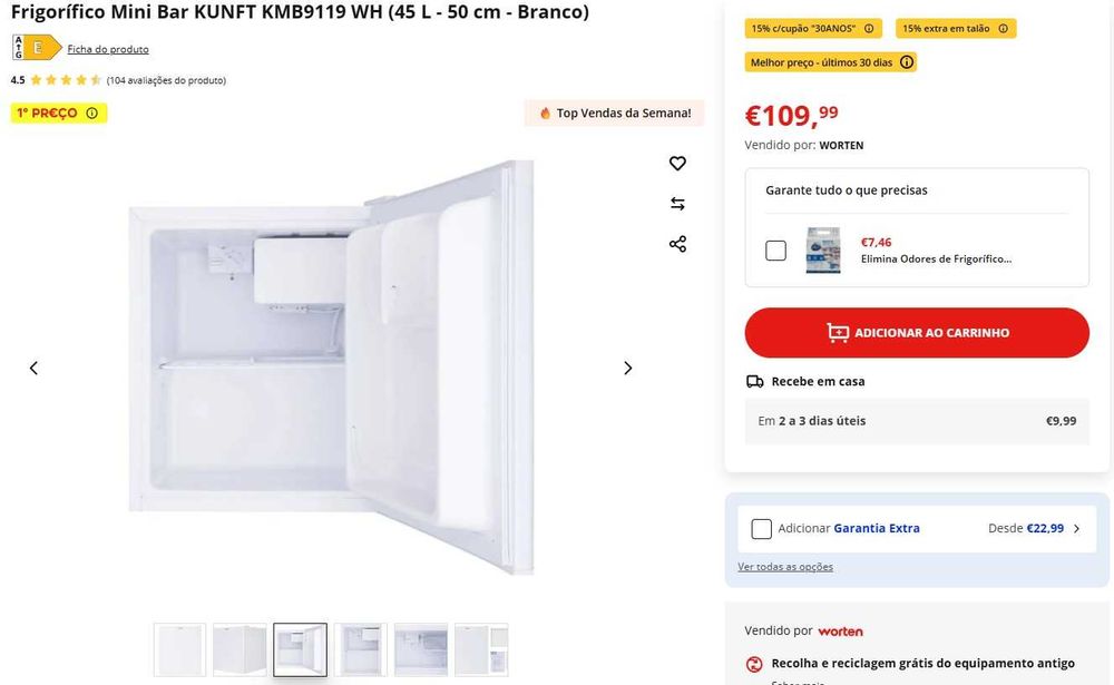 Material Campismo (Tenda, Sala, Frig., Colchão, Armario, Chão)