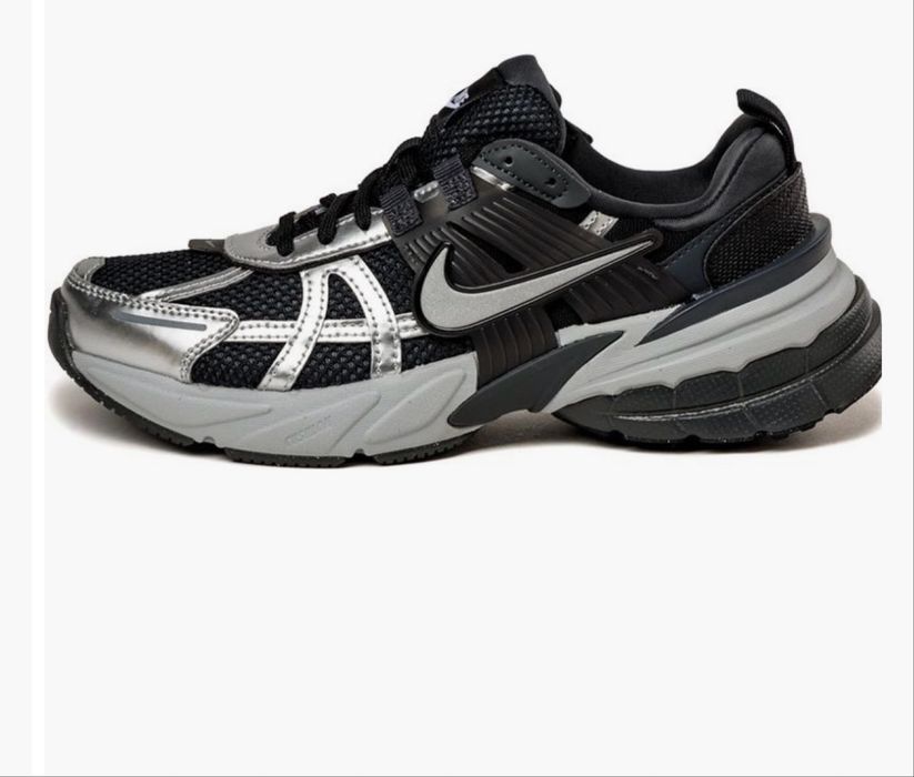 Кроссовки NIKE V2K run black/metallik