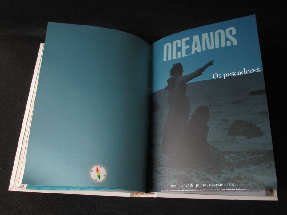 Livros Revistas Oceanos 1989 a 2001 encadernadas