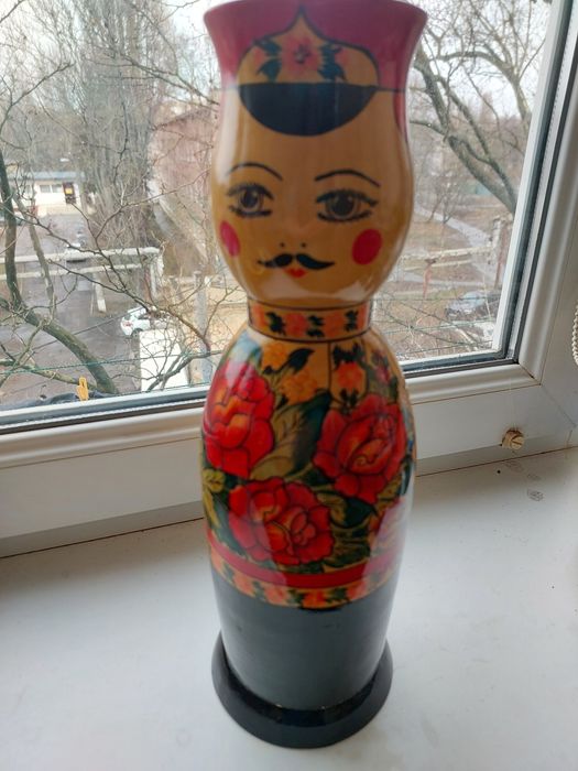 Продам штоф матрёшка  гусар.