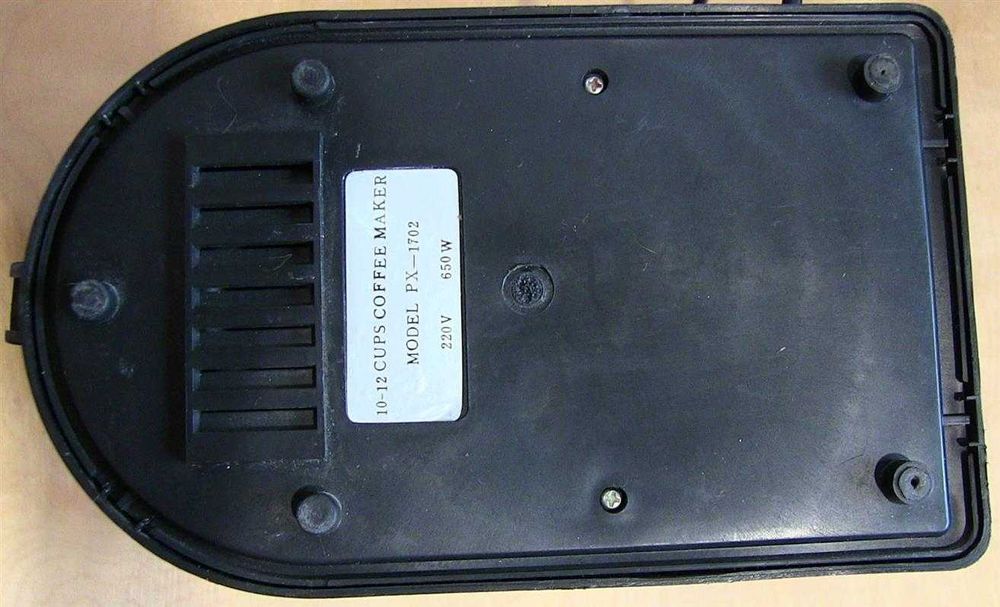 Кофеварка электрическая капельная Pansoanix PX-1702 650W,  1,25 Литра