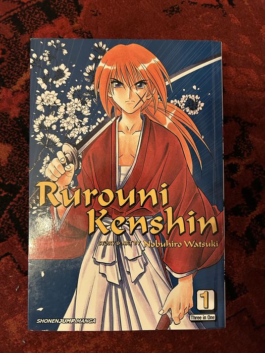 Rurouni Kenshin Vizbig mangas 1, 2 e 4