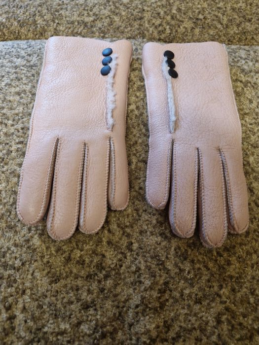 Продам шкіряні зимові рукавиці
