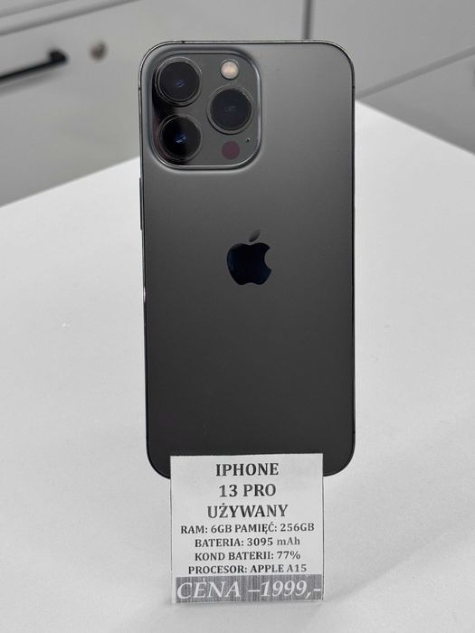 iPhone 13 Pro 256GB Bat 77% Topcase Vivo *Raty 0%