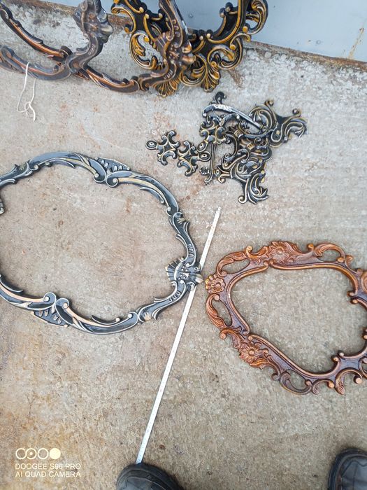 Винтажная рамка для зеркала