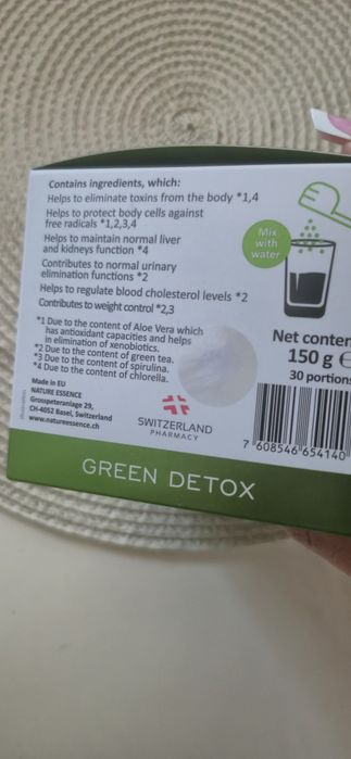 Nature essence green detox nowy